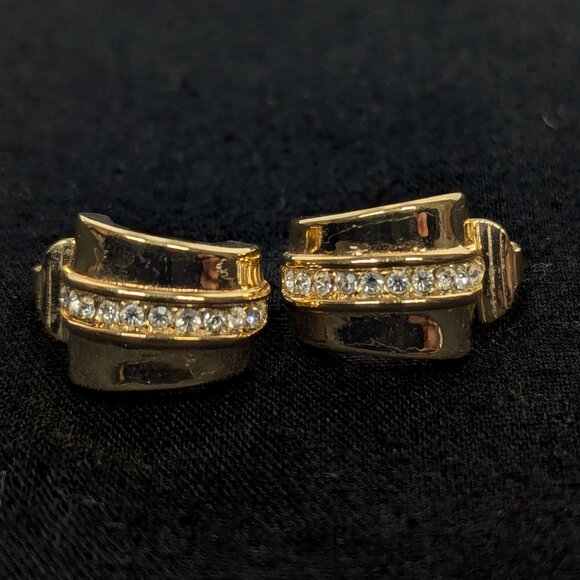 DIOR  Gemstones Clip-On Earrings - Made in Germany - Picture 1 of 9